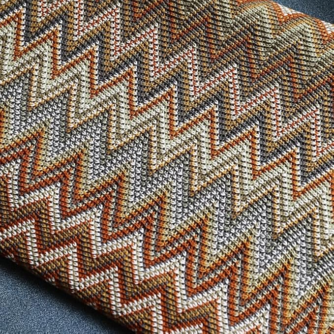 Boho Bohemian Throw Blanket for Couch Sofa Bed, Soft Cozy Lightweight Boho Blankets Knitted with Tassel, Decorative Blanket All Season 50x60 inches (Yellow)