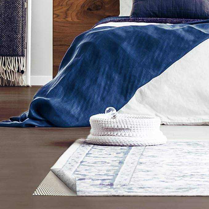 Veken Runner Rug Pad Gripper for Hardwood Floors, Non Slip Rug Pads for Area Rugs, Thick Rug Grippers for Tile Floors, Under Carpet Anti Skid Mat, Keep Your Rugs Safe and in Place, 2.5x4 Ft