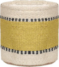 Sturdy Jute Rope Planter Basket Modern Woven Basket for Flower Pot Floor Indoor Planters, 6” x 6” Storage Organizer Basket Rustic Home Decor, Boho Chic Storage Earth-friendly Cotton ECO-TWIST Planter