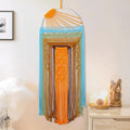 Dream Catcher Macrame Wall Hanging Large Boho Dreamcatchers Hand Woven Sunrise Wall Art Tapestry Colorful Room Decor for Bedroom Living Room Nursery Christmas Thanksgiving