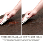 KMAT 2PCS Kitchen Mat Cushioned Anti-Fatigue Floor Mat,Waterproof Non-Slip Standing Mat,Ergonomic Comfort Floor Mat Rug for Home,Office,Sink,Laundry,Desk(17.3"x28"+17.3"x60",Brown)