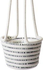 SuperMoss (54029 SoftWeave Hanging Planters for Indoor Plants 6″, Mixed Case, Set of 3, 6 inch Plant Flower Pots