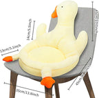 Fortuning's JDS Cute Cartoon Seat Cushion, Non Slip Floor Cushions Seating with Extra Waist Support for Kids and Adult, Floor Cushion for Kitchen Office Bedroom, Kids Girlfriend Gift Stuff Room Decor