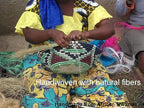 African Basket Rwanda - 8 Inches Diameter - Sisal, Sweetgrass Basket - Handmade From Africa, SRB107