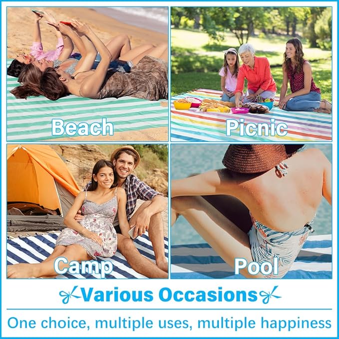 Oversized Turkish Beach Towel Blanket XXL Cotton Sandproof Towels Boho Woven Extra Large Big Sand Free Giant Throw Blankets Huge Quilt XL Picnic Camping Necessities Cloud for Adult Gifts