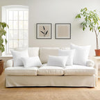 MIULEE Set of 2 Throw Pillow Inserts 18x18 Inches, 100% Virgin Filling Nonwoven Pillow Inserts for Couch Sofa Living Room