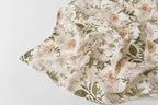 Little Jump 2-Pack Cotton Muslin Swaddle Blankets for Baby Boys Girls Unisex - Boho Floral Baby Blanket Nursery Swaddling Blankets- Large 47 x 47 inches Receiving Blanket Neutral (Vintage Blossom)