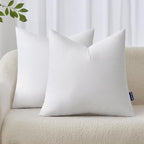 MIULEE 16x16 Inches Pillow Inserts Pack of 2, Decorative Throw Pillow Inserts for Couch