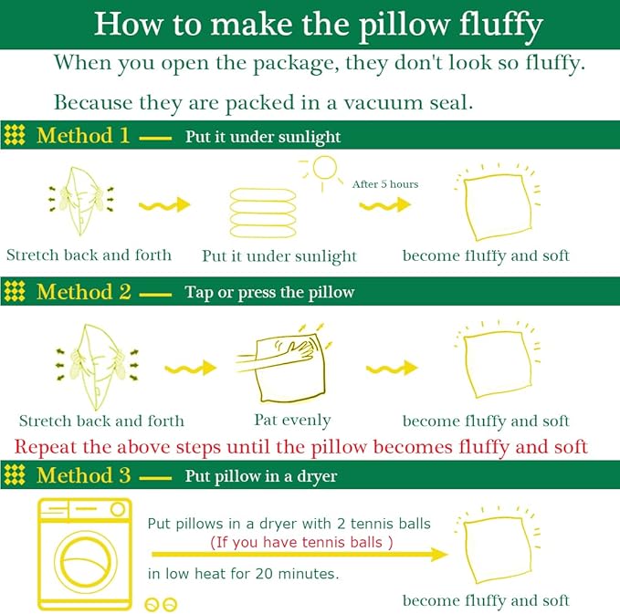 JIEITIVE Throw Pillow Inserts Hypoallergenic Premium Pillow Stuffer Square Form for Decorative Pillow Covers Cushion Set of 1-12 x 12 Inches