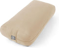 Meditation Cushion Bolster Pillow for Restorative Yoga – Supportive Cushion for Meditation, Pilates, and Relaxation – Filled with Buckwheat Hulls - Removable Cover