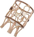 Unique Rattan Plant Stand Greenery Decor Flower Pot Holder for Outdoor Indoor Boho Style Flower Stands for Plants Decorative Planter Display Rack