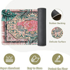 Tiger Rugs for Kitchen Floor, Anti Fatigue Mats for Kitchen Floor Non Slip, 2PCS Rubber Kitchen Mat, Washable Cushioned Carpet Rug for Sink Laundry Gifts for Christmas 15.7"×27.5" +15.7"×47" 3.5mm