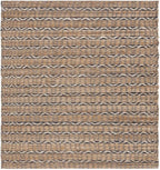 SAFAVIEH Natural Fiber Collection Runner Rug - 8' Runner, Navy & Natural, Farmhouse Design, Ideal for High Traffic Areas in Hallway, Bathroom & Kitchen (NFB655N-28)