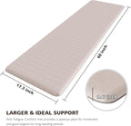 HappyTrends Kitchen Runner Rugs Anti-Fatigue mats,17.3"x 60",Non Slip Waterproof Ergonomic Comfort Mat for Kitchen, Floor Home, Office, Sink, Laundry,Khaki