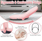 Floor Chair Floor Cushion Folding Padded Gaming Chair Adjustable 5-Position Floor Seat with Back Support for Kids Adult Great for Gaming Reading Meditating