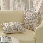 Chinoiserie Pillow Covers 20x20 Set of 2 Purple Green Floral Bird Throw Pillows Vintage Flowers Bird Decorative Pillow Cases Outdoor Chinoiserie Decor Farmhouse Cushion Case for Couch Sofa