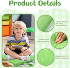 Suzile 12 Pcs 12'' Square Floor Cushions for Kids Classroom Flexible Floor Seating Elementary with Handles Classroom Carpet Cushions for Adults Toddlers Daycare Preschool School