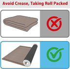 Kitchen Runner Rugs Non Skid Washable, 6ft Absorbent Jute Kitchen Rug Carpet, Braid Hallway Floor Sink Mat Non Slip, Light Brown