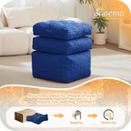 Floor Pillow Cushion for Adults, Meditation Cushion Pillow, Large Square Floor Sitting, for Tatami Living Room or Yoga, 22x22 Inch