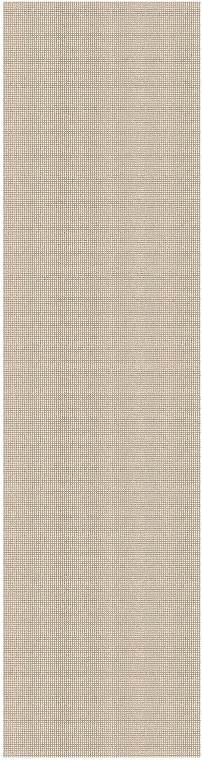 EARTHALL Woven Runner Rug 3x10 Ft Washable Runners for Hallways Long Non Slip Rubber Backed Kitchen Runner Braided Indoor Floor Carpet Runners for Entryway, Hallway, Kitchen, Beige/Khaki