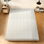Premium Foam Japanese Futon Floor Mattress Twin Size 39"x 80",100% High Density Foam Comfortable Floor Mattress,3.2" Thicken Foldable Sleeping Pad,Dormitory Tatami Mat,for Adult and Kids (White)