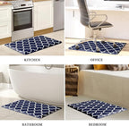 WISELIFE Anti Fatigue Floor Mat - 4/5 Inch Thick Kitchen Mat Non Slip Waterproof Heavy Duty Ergonomic Comfort Mat Durable for Home, Office, Sink, Laundry,(20" x 32", Blue)