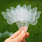 Acrylic Butterfly Plant Labels – 20 Pack Garden Tags for Pots, Thick & Durable, Transparent Design for Easy Writing – Reusable Garden Markers for Indoor & Outdoor Use