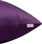 4-Pack 100% Cotton Comfortable Solid Decorative Throw Pillow Case,Thmyo Square Cushion Cover Pillowcase Sublimation Blank Pillow Covers DIY Throw Pillowcase for Couch Sofa(18x18 inch/ 45x45cm,Violet)