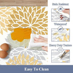 HEBE Anti Fatigue Kitchen Rug Sets 2 Piece Non Slip Kitchen Mats for Floor Cushioned Kitchen Rugs and Mats Waterproof Comfort Standing Mat Runner for Kitchen,Home Office,Sink,Laundry