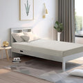 39x75x3 Inch Seat Cushion Extra Thick Memory Foam - Premium Support for Bay Window Benches, Floor Seating, Reading Nooks, Tatami Mats & Indoor Furniture, Soft Beige Washable Cover