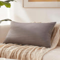 Memory Foam 14 x 22 Inch Throw Pillow Insert, Premium Lumbar Pillow Insert for Decorative Throw Pillow, Living Room, Couch and Sofa, 14 x 22 Inch, Gray
