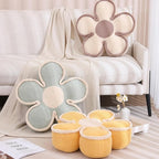 3 PCs Flower Pillow Flowers Shaped Pillow Cushion Decorative Daisy Pillow for Bed Cute Throw Pillows