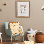 Kigley 2 Pcs Cute Chair Cushion Bread Pillow Toast Seat Cushion Bread Plush Pillow Cushions Memory Foam Kawaii Office Desk Chair Car Accessories Food Pillows Gift for Birthday Sofa Bedroom Home Decor