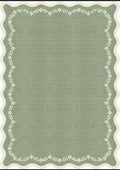 GarveeHome 2x6 Scalloped Washable Runner Rug for Kitchen, Sage Green Hallway Runner Non Slip Entryway Rug Farmhouse Thin Laundry Mat Stain Resistant Carpet for Bedroom Bathroom Beside Rug