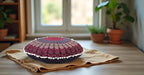 CRAFT KALA 22" Mandala Meditation Floor Pillows Cover Pouf Cover Round Seating Bohemian Mandala Cotton Floor Cushion Cover Outdoor Fireplace Seating Living Room Yoga Room Home Décor Pink