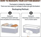 Small Organizing Baskets for Cubes Shelf, 9.7x9.7x7.1 Inch Rope Woven Storage Bins for Nursery Shelves Storage, Cute Toy Basket, Square 3 Packs Oxide Red