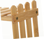 Bamboo Plant Bracket Multi-tiered Stand Indoor Plant Pedestal Boho Decor Rack