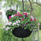 hehimhis 6Pcs 16 Inch Round Non-Woven Planter Basket Liner, Hanging Basket Fabric Liners Coco Fiber Liner Replacement for Hanging Flower Pot (6, 16inch)