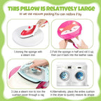 Suzile 12 Pcs Cartoon Kids Floor Cushions for Classroom, Round Flexible Seating with Handle, Soft Waterproof Floor Pillow with Cute Animals Patterns for Home Daycare Preschool Kindergarten, 12 Styles