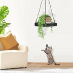 Plant Hanger Indoor Outdoor, Hanging Planter Baskets for Outdoor Indoor Plants, Hanging Plant Holder Plant Shelf Metal Window Plant Hanger, 3 Pack