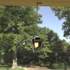 10 Inch 2 Pack Black Heavy Duty Outdoor Plant Hangers, Iron Hanging Plant Brackets for Hanging Plants Outside, Metal Plant Hooks Plant Wall Hooks for Hanging Lantern, Bird Feeder