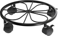 1 Pack Rolling Plant Stands with Wheels - 10.24" Plant Caddy, 360 °Rotatable and Lockable Plant Rollers, 80LB Weight Capacity, Plant Dolly for Moving Plant Wine Barrels Heavy Objects.