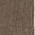 SAFAVIEH Area Rug 4' Square - Natural Fiber Collection - Brown, Handmade Jute, Farmhouse Style, Chunky Textured Thick Pile (NF447D)