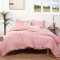 ROSGONIA Twin/Twin XL Comforter Set for College Girls Boys Pink, 1 Comforter & 1 Pillowcase, Lightweight Kids Comforter Set All Season Dorm Bedding