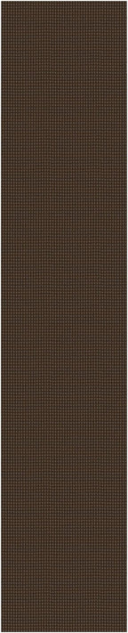 KOZYFLY Long Runners for Hallways 2x12 ft Washable Kitchen Runner Non Slip Rubber Backed Hallway Rugs Cotton Entryway Runner Rug Floor Carpet for Indoor Hall, Backdoor, Kitchen, Reddish Brown/Coffee