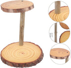 Wooden Plant Stand Boho Decor Flower Pot Rack Practical Cake Rack Indoor Decor