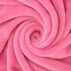 MACEVIA Twin Blanket Flannel Fleece Blankets for Couch, Fuzzy Cozy Lightweight Warm Comfort Super Soft Fluffy Plush Blankets for Bed Sofa 260GSM, Suitable for All Seasons (Pink,60x80inches)