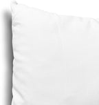 EDOW Throw Pillow Inserts, Set of 2 Lightweight Down Alternative Polyester Pillow, Couch Cushion, Sham Stuffer, Machine Washable. (White, 12x12)