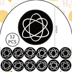 Tinideya 12 Pcs Kids Carpet Circle Seats for Class 16 Inch Round Classroom Rug Floor Cushions Soft First Day of School Educational Mat Non Slip Back to School Learning Playing Areas(Abstract)