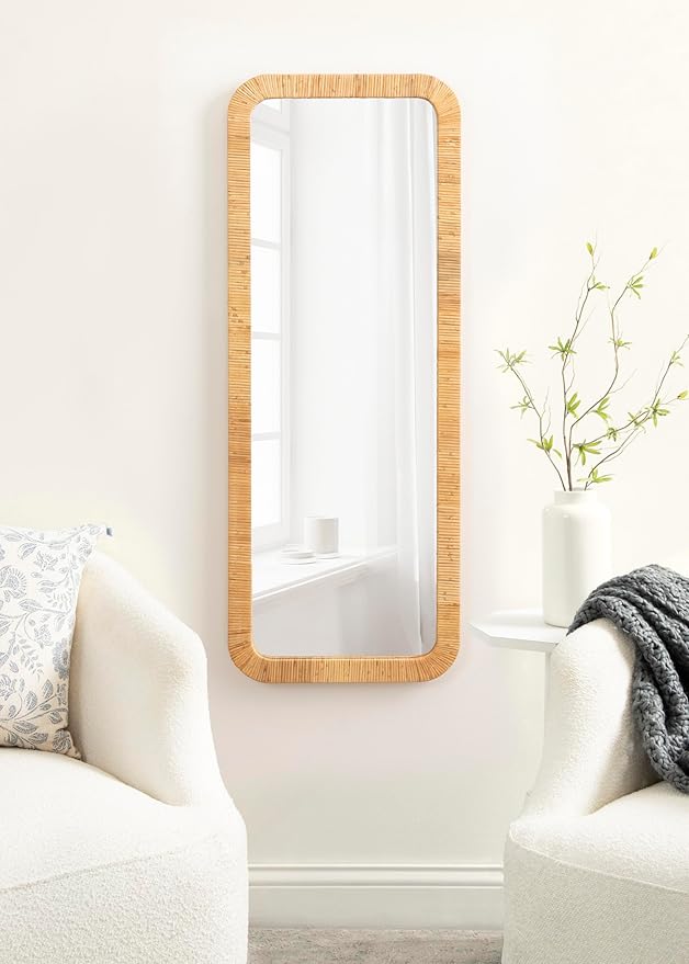 Kate and Laurel Rahfy Rectangle Framed Wall Mirror